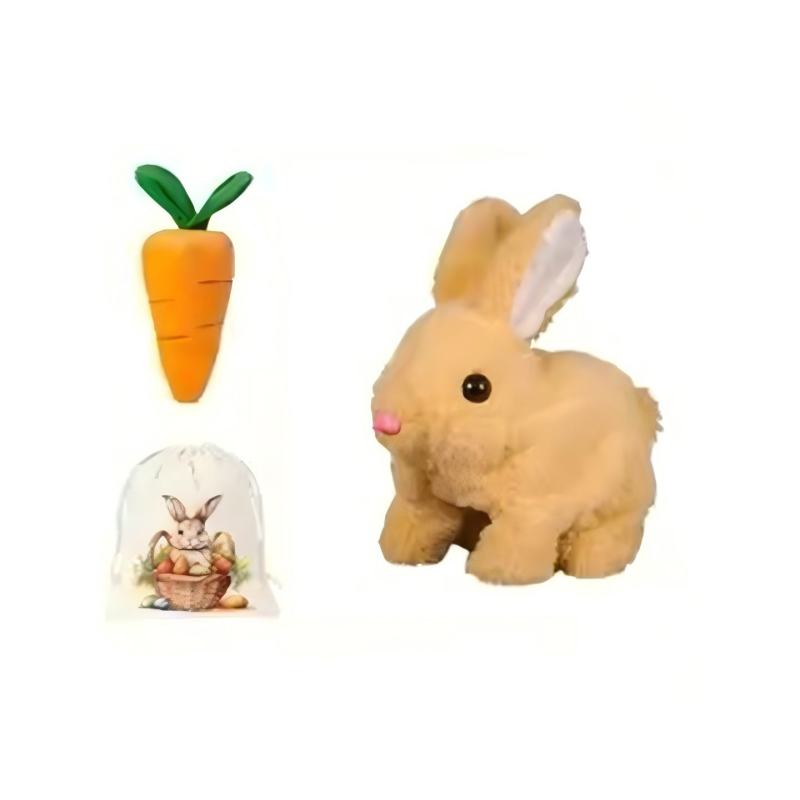 My Realistic Bunny Toy Lifelike Moving Rabbit Interactive Stuffed Animal Perfect Gift For Kids Realistic Bunny Toys