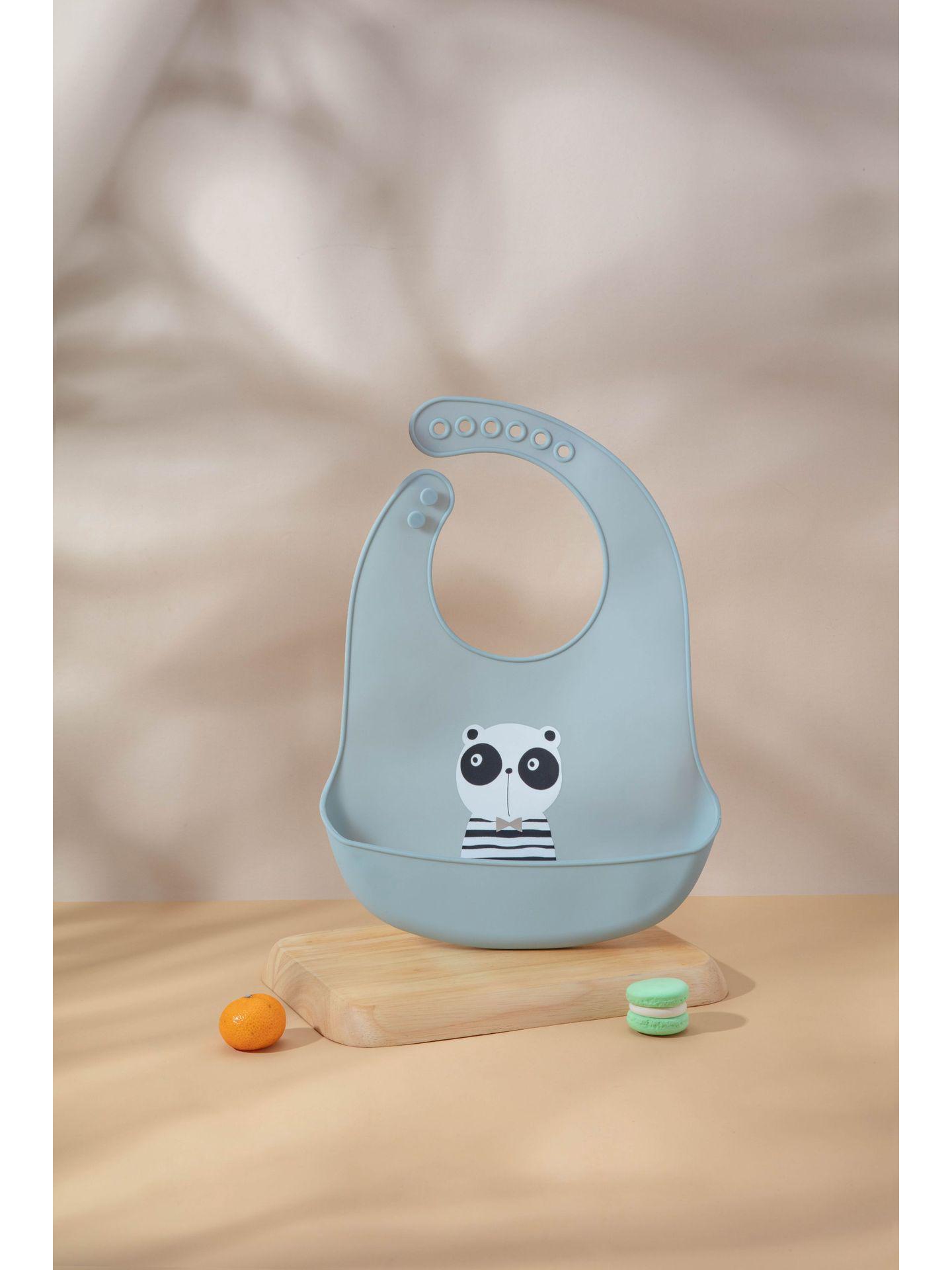 Водонепроницаемый детский слюнявчик из пищевого силикона - Непромокаемый, для самостоятельного кормления, защита от слюны