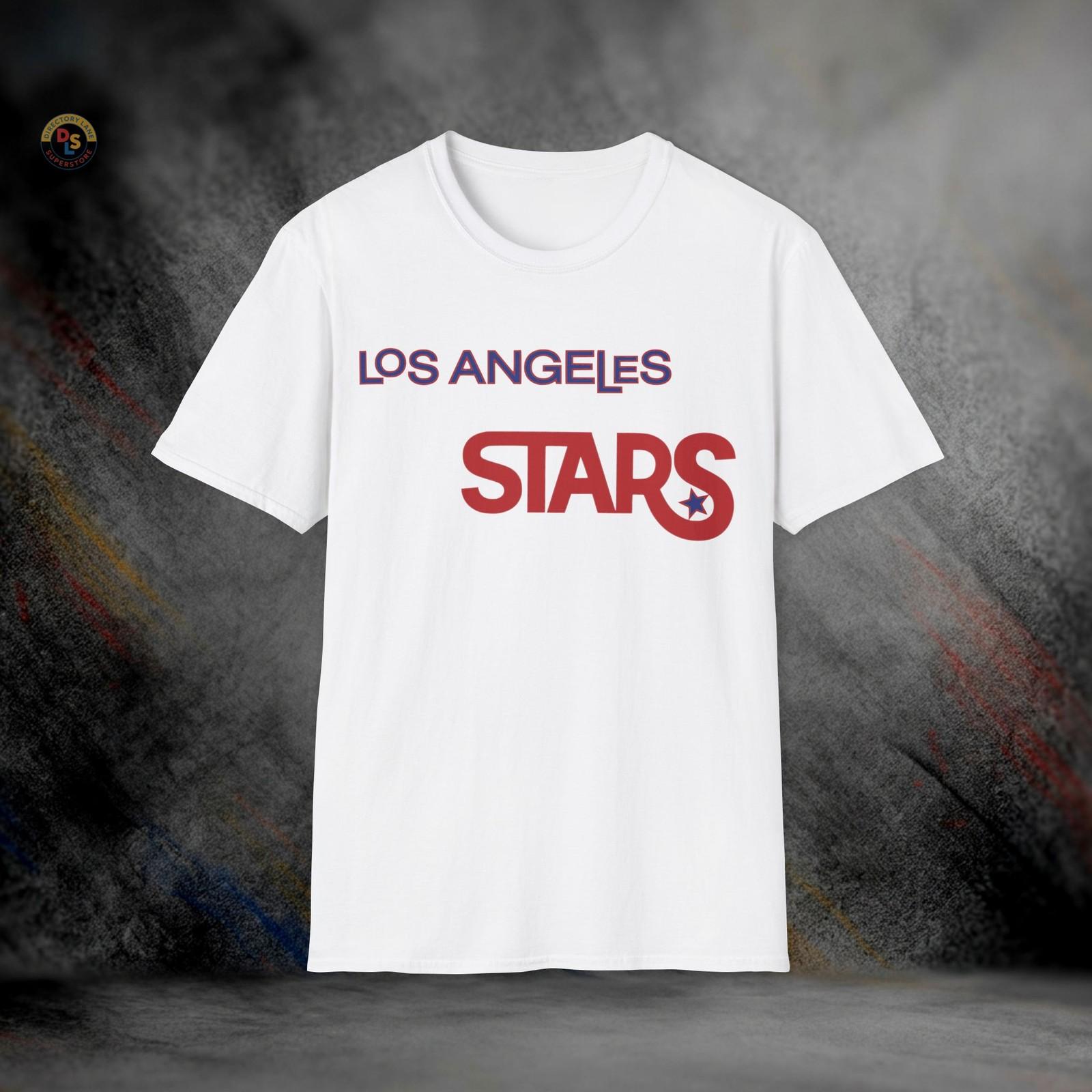Los Angeles Stars Defunct Retro Basketball T-Shirt | Softstyle Tee XXXXL