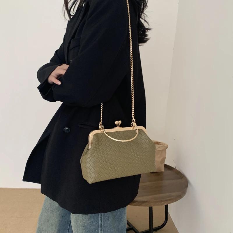 Women's Fashion Solid Top Handle Bags Three-dimensional Hasp Zipper Bun Type PU Bags