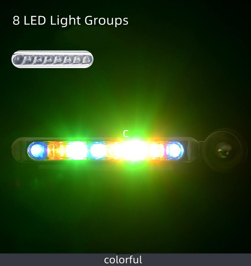 Wind Powered Car Decorative Lights Automotive LED Decorative Lights Bicycle Electric Motorcycles Wind Powered Decorative Lights