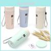 Eco-friendly Double Layer Wheat Straw Insulated Cup For Outdoor And Home Use With Lid