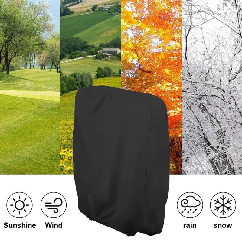 Outdoor Folding Chair Cover Waterproof Durable Folding Patio Chair Covers Outdoor Chair Covers All Weather 28x8x13x43in