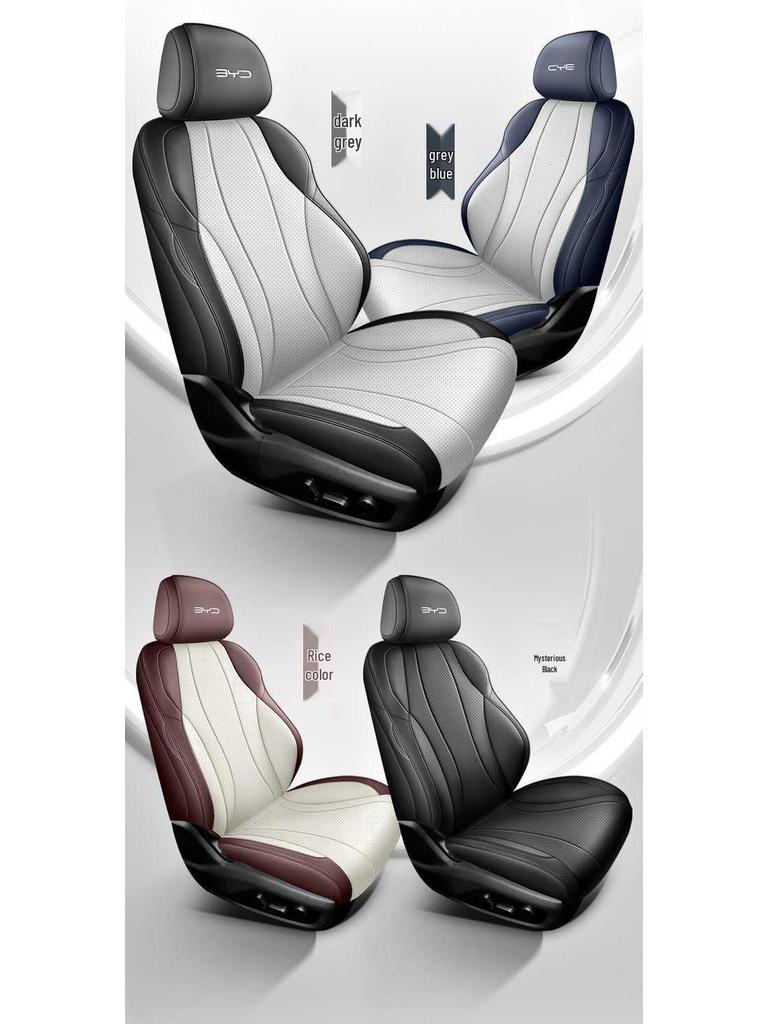 BYD Seal DMI Leather Seat Covers: Universal, Full Coverage & All-Season