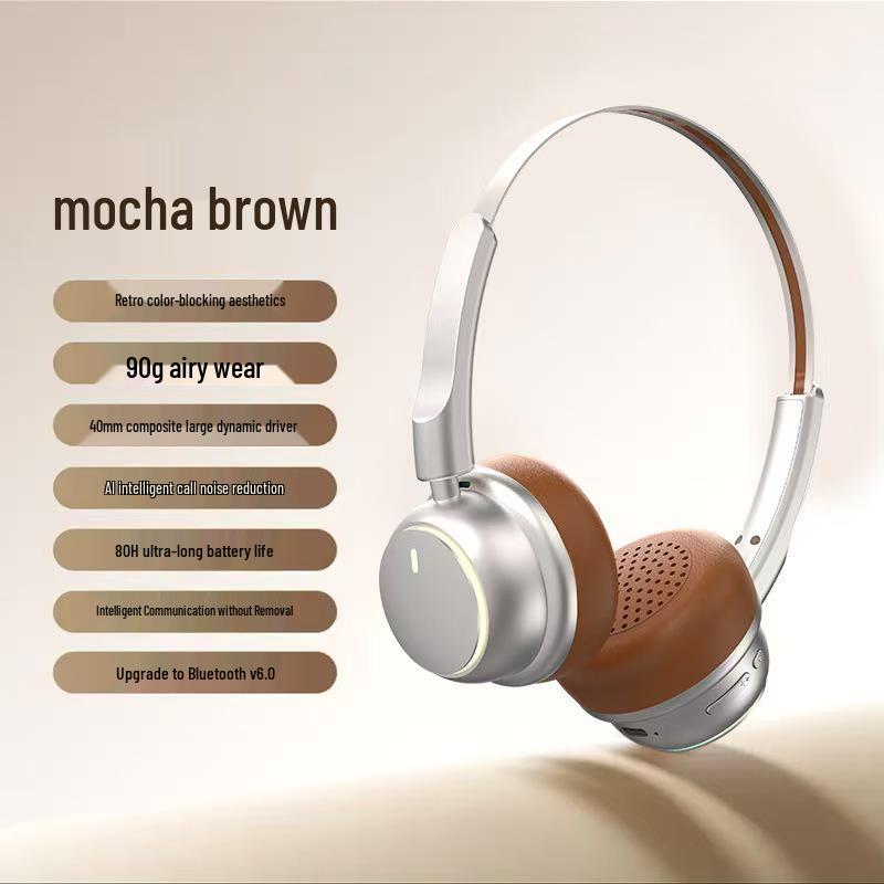 APP TC-30Pro 2025 Luminous Retro Over-Ear Bluetooth Headphones with High-Quality American Design