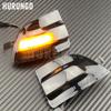 For Ford Focus 2 MK2 2004-2008 C-MAX LED Dynamic Turn Signal Blinker Side Rear-View Mirror Indicator