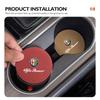 2 stuks Auto Onderzetters Antislip Waterbeker Drankhouder Accessoires Voor Alfa Romeo 159 Giulietta Giulia 147 Mito 156 159 166 GT