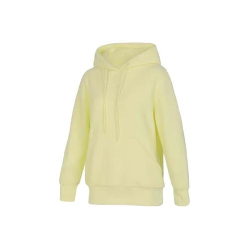 

Nike Solid Color Hoodie Casual Sports Sweatshirt for Women EU M жовтий