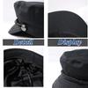 Große Größe 62cm Militärhut Mode Marinekappe Unisex Herren Flacher Schirm Seemannskapitän Hut Baumwolle Herbst Retro Schwarze Mütze
