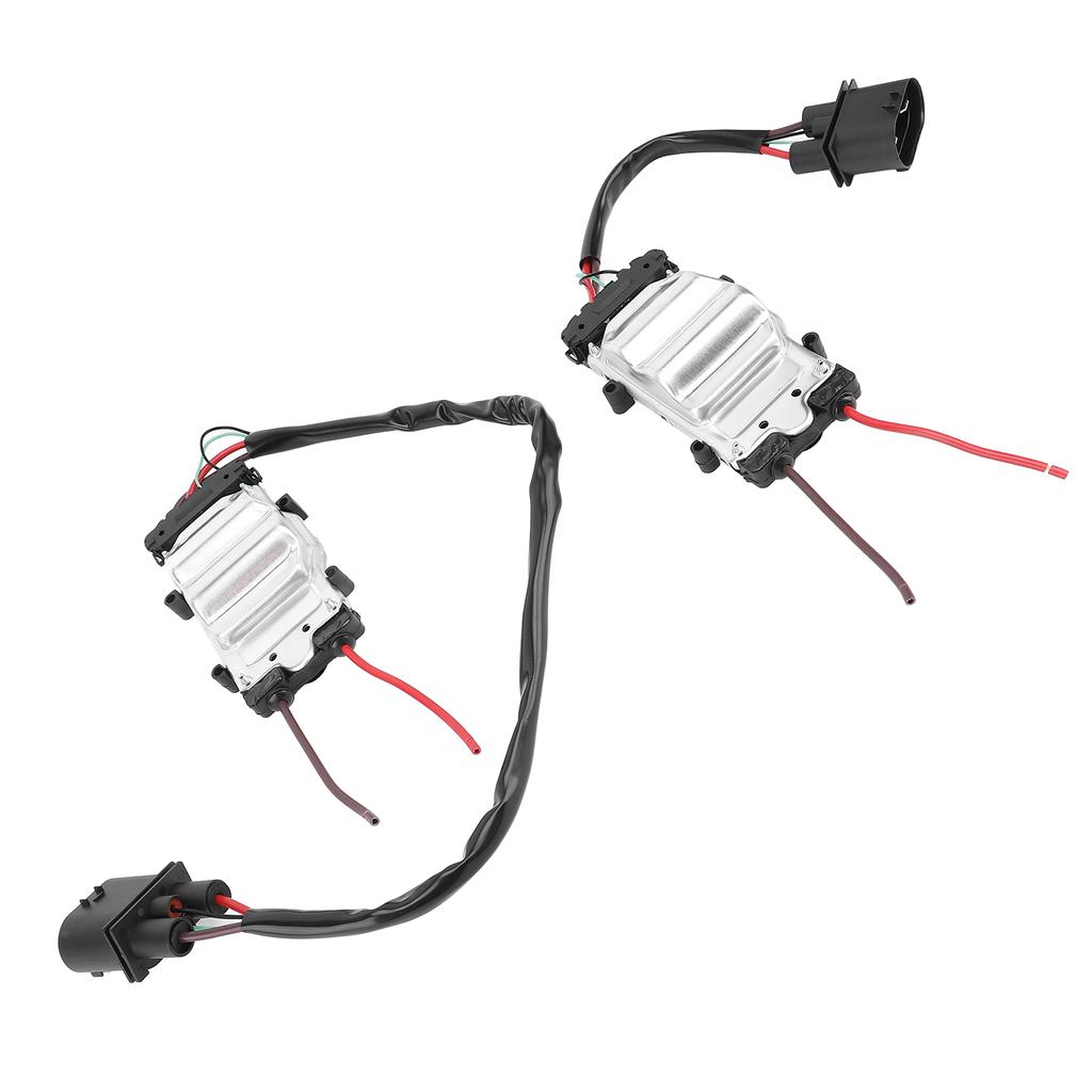 2 Stück Lüftersteuergerät 1137328159 Stabile Leistung Erhöhte Sicherheit Motorlüfter-Steuergerät für 4F C6 2004