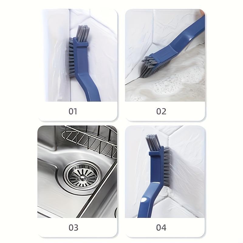 A Gap Cleaning Brush, a New Multifunctional Tool Designed for Cleaning Crevices,Featuring Stiff Bristles.The Handle Is Hangable,with Moderate Hardness