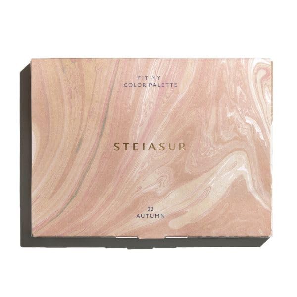 In Stay Assur Fit My Color Palette [STEIASUR][Official][Made Japan] (03 Autumn) 13.5g Multi-Palette/Pink/Brown/Personal