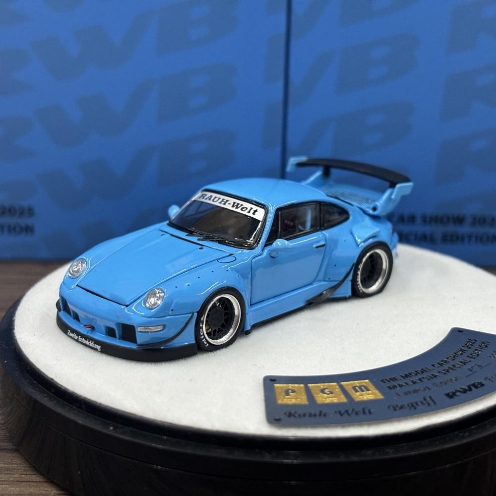 PGM 1:64 RWB993 Malaysia Edition Diecast Model Car