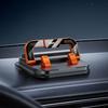 2-in-1 Car Phone & License Plate Holder: Stable, Anti-Shake Dashboard Mount for Universal Navigation