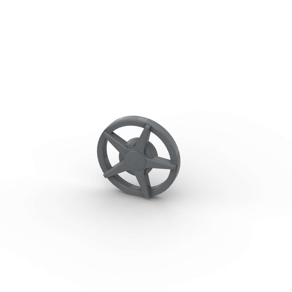 MOC 10PCS 18978a Wheel Cover 5 Spoke Building Blocks Kit For Wheel 18976 18978 Educational Bricks DIY Toy Children Birthday Gift