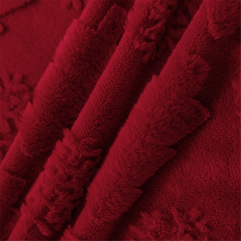 Christmas Celebration Pillow Cover With Invisible Closure Simple Cleaning Sturdy for Living Room Bedroom