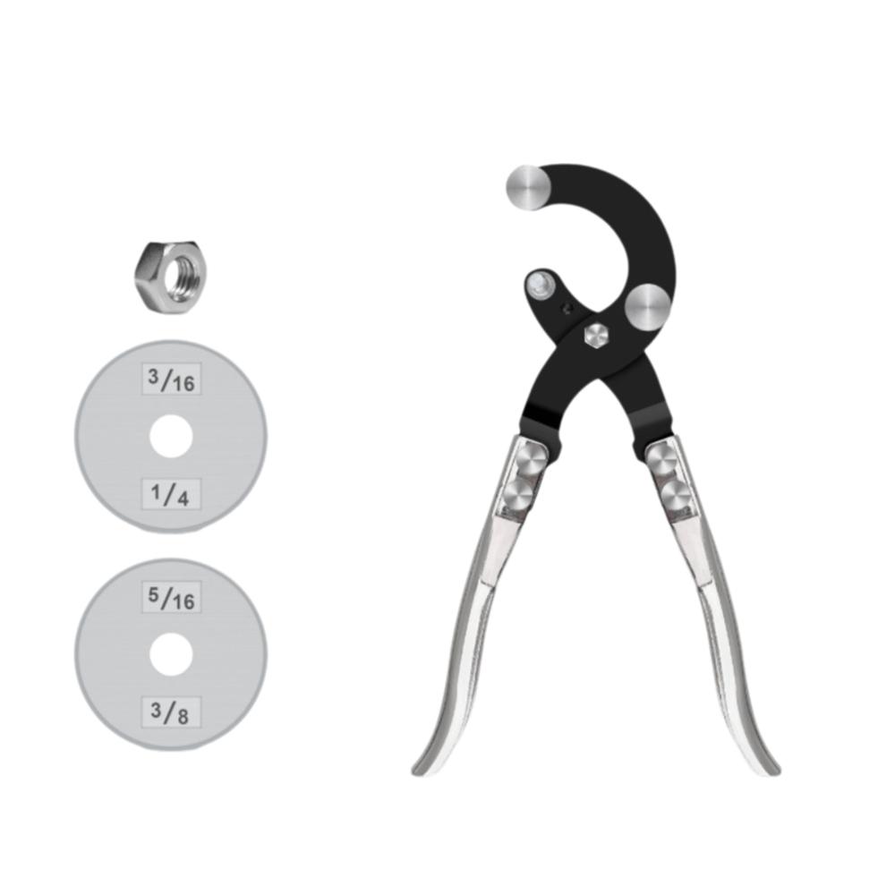 Multifunctional 4 In 1 Pipe Tool Adjustable Tube Bending Pliers  Manual Brake Lines Bender