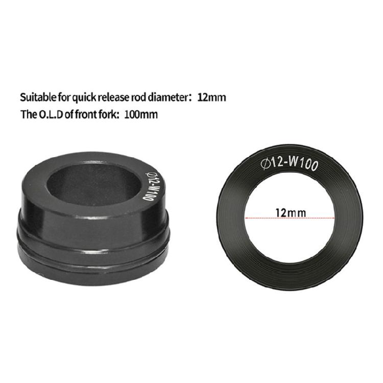 Bike Block Fork Mount with Adapters Quick Release Bicycles Front Fork Bracket