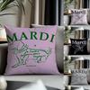 Trending MMardi Mercredied Cushion Cover Antidustmite Pillowcase Invisible Zipper Silky Short Plush Sofa Cushion Cover