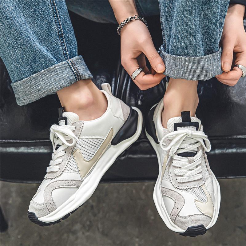 Mode PARZIVAL Herren-Sneakers Frühling Mode Plateau Outdoor-Sportschuhe Trainer Klobige Herren-Freizeit-Sneakers zapatillas hombre