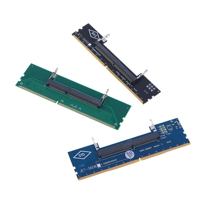 Scheda DIMM SO-DIMM per PC Convertitori DDR3 DDR4 DDR5 Laptop su Desktop Scheda Adattatore Memoria Connettore Adattatore RAM