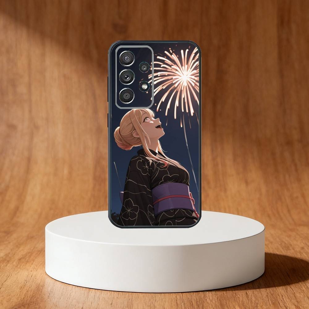 M-Marin Kitagawa Phone Case For Samsung S25,S24,S21,S22,S23,S30,Ultra,S20,Plus,Fe,Note,10,9,5G Black Cover