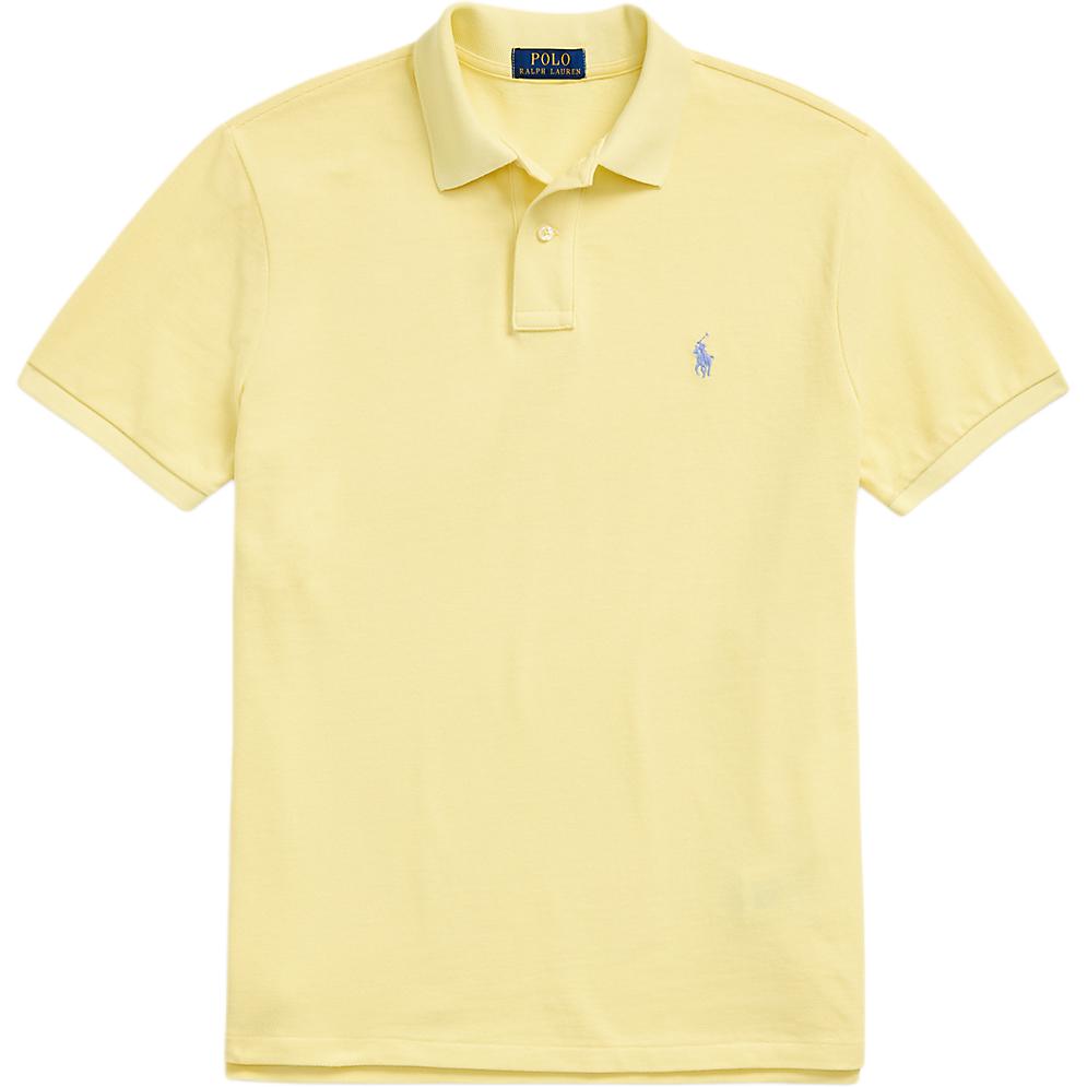 

Polo Ralph Lauren Custom Slim Fit Однотонная футболка поло с коротким рукавом и логотипом Мужские топы Желтый MNPOKNI1N823382-700 L