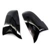 Copri specchietti retrovisori auto finitura nera in fibra di carbonio per BMW Serie 5 6 7 F10 F11 F18 F07 F12 F13 F06 F01 F02 LCI
