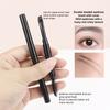 Cepillo para Cejas Portátil de Doble Cabeza Cepillo Espiral Cepillo para Delineador de Ojos Con Tapa Brocha de Maquillaje Extensión de Cejas Herramienta de Maquillaje