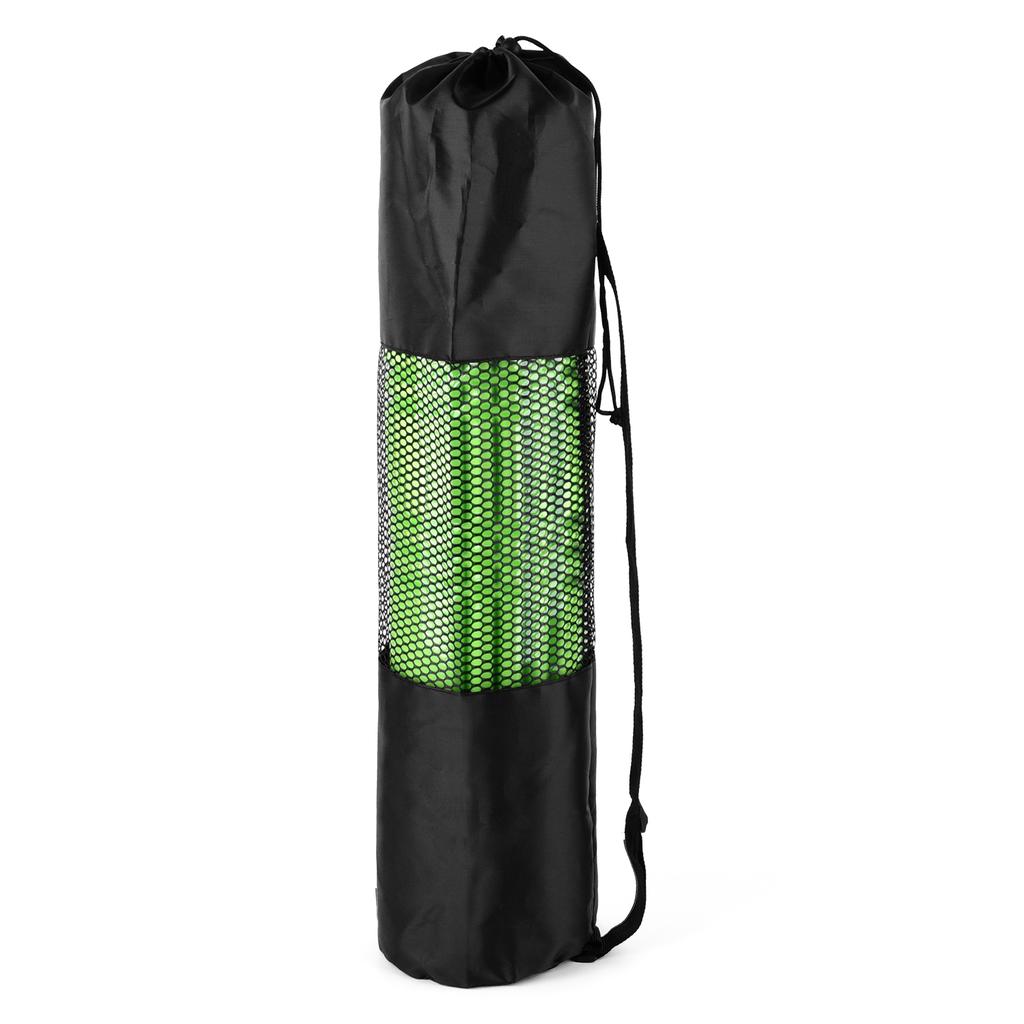 11.8 x 27.5 Inch  Mat Mesh Bag Lightweight Breathable Sports Gym Equipment Bag Drawstring Storage Sack