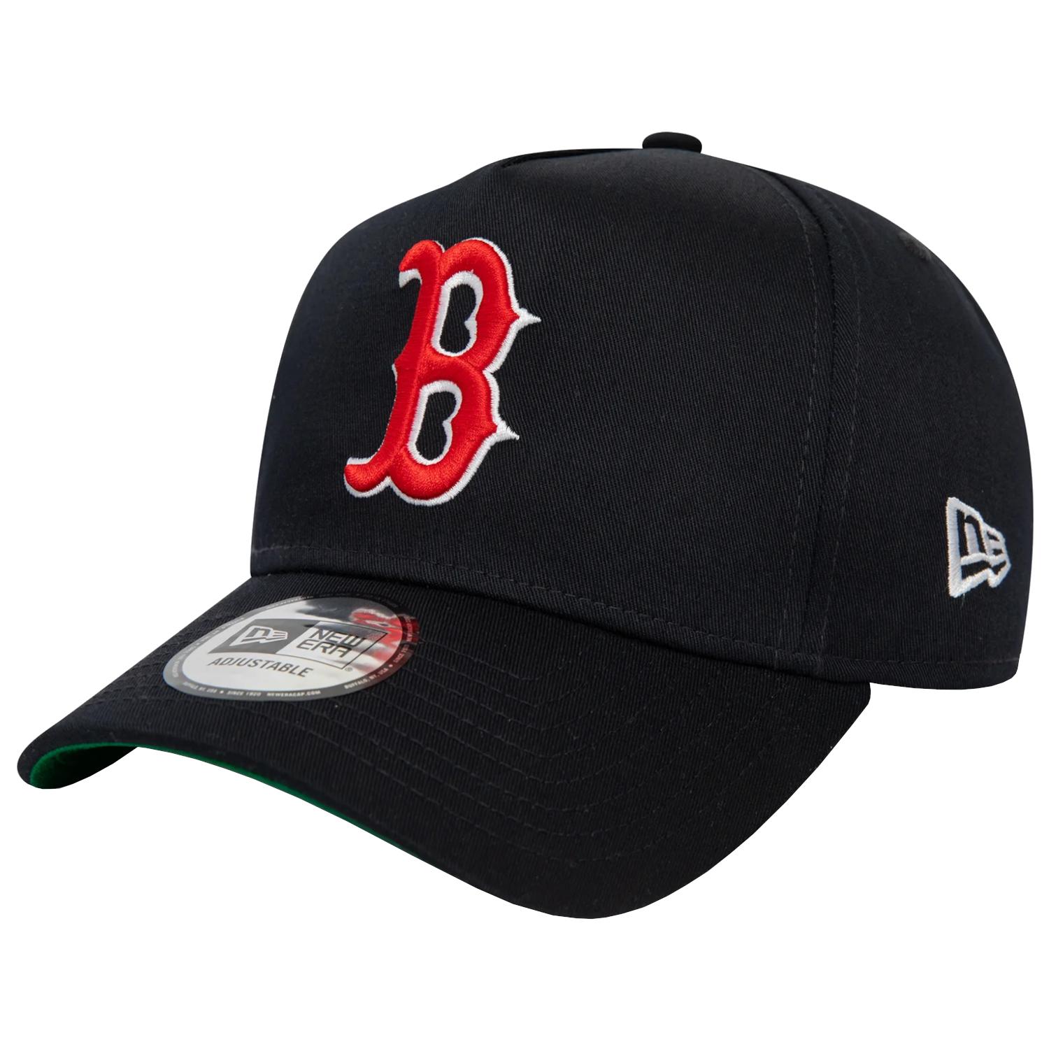 New Era MLB 9FORTY Boston Red Sox World Series Patch Cap, Mens navy Cap