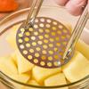Stainless Steel Potato Masher Vegetable Masher Crush Vegetable Fruit Press Maker Kitchen Tool Gadget Kitchen Accessories