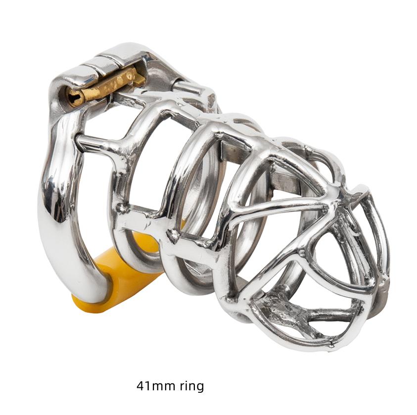 Ergonomic Stainless Steel Stealth Lock Male Chastity Device,Cock Cage,Penis Lock,Cock Ring,Chastity Belt, S064
