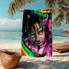 Ultra-Soft Beach Towel with Juice WRLD Theme,Ideal for Pool - Camping, Diving - Perfect Travel Essential, Vibrant Beach Towel.