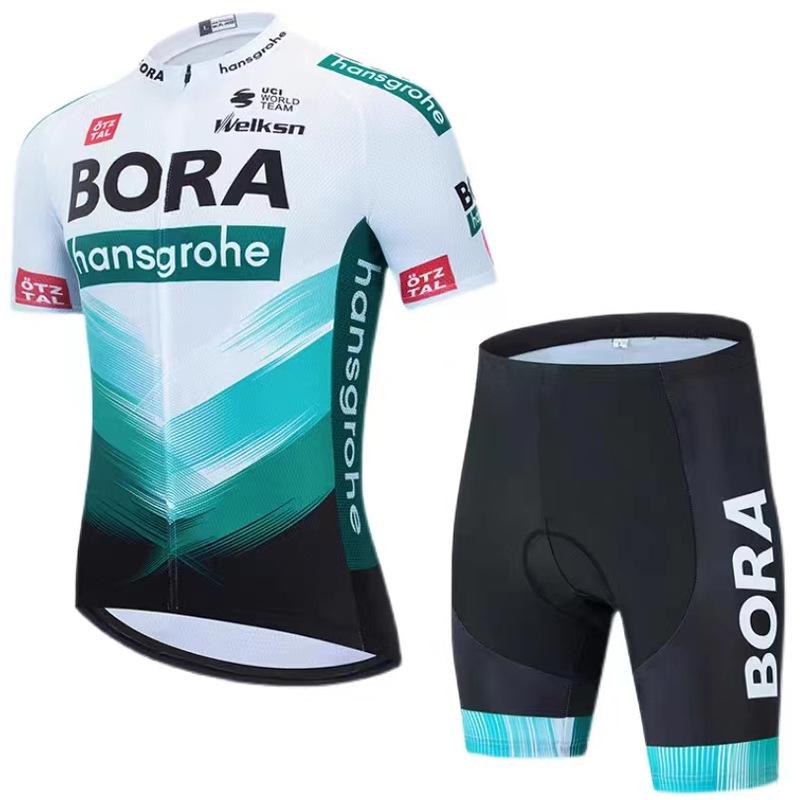 

2026 Summer Breathable Cycling Suit, Tour De France Cycling Short Sleeve Suit Mountain Bike Road Bike Bike Men s and Women s Cycling Suit L