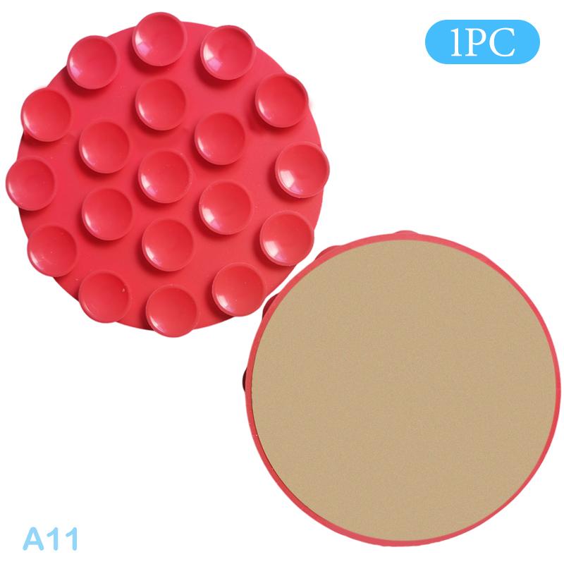1/5Pcs Vase Anti-Toppling Sticker Silicone Suction Cup Sticker Double-Sided Easy Adhere,Prevent Knocking Over Vase Fixed Sticker