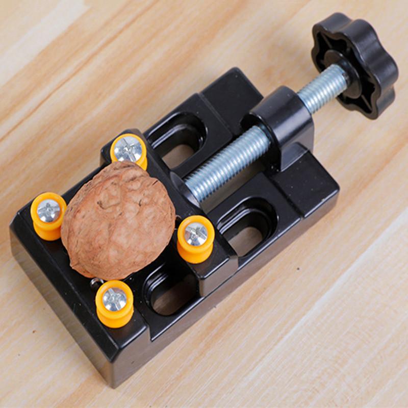 Mini Bench Clamp Small Vice Clamp Table Vise Household Heavy Duty Flat Nose Plier Tool DIY Craft Work-Bench Repair Tool