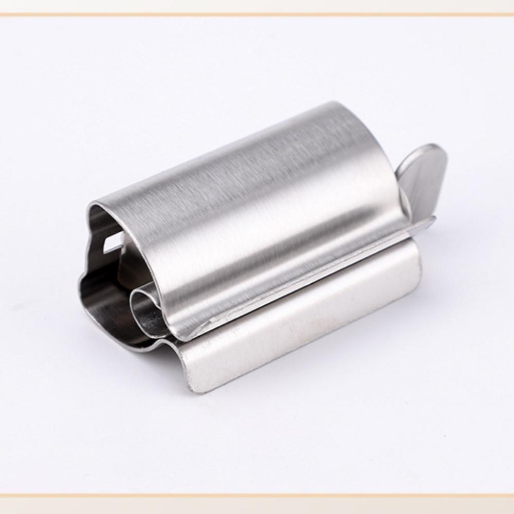 1pc Stainless Steel Wringer Roller Rotate Dispenser for Ointments Cosmetics Bathroom Accessories Toothpaste Squeezer Tube Roller