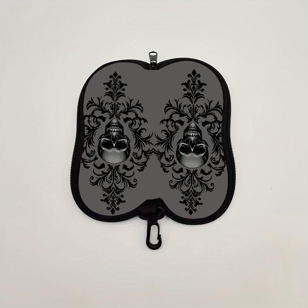 Hanging Sunglasses Storage Bag Lips Print Sunglasses Holder Portable Reading Glass Pouch Gifts