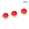 3 Pieces Saxophone Buttons Smooth Surface Vintage Style Woodwind Decorative Repair Parts Musical Instrument Ornaments Keys