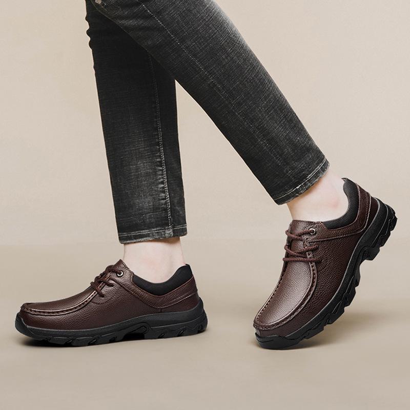 New light luxury high-end soft-soled shock-absorbing casual shoes in autumn