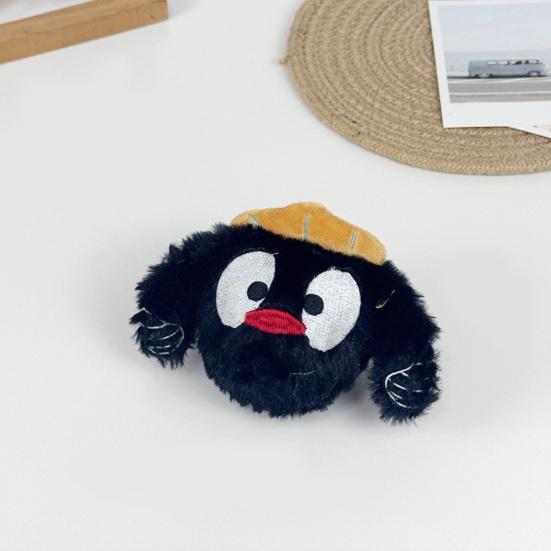 Pet Chew Toy Cartoon Animal Design Bite-Resistant Plush Toy with Sounding Device Interactive Tug-of-War Toy