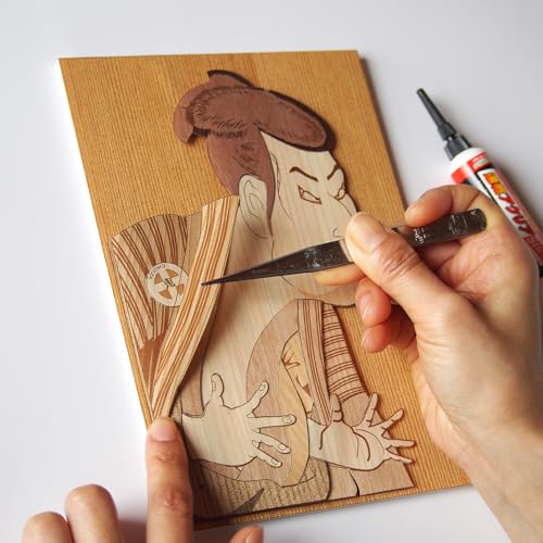 KINOWA "Otani Oniji III: The Slave Edobei" Woodcut Print, Original Handmade Kit, Ukiyo-e, Sharaku, Made In Japan