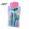 Flower Shaped Stationery Set, Macaron Color Correction Tape And Smooth Learning for Kids Writing Gel Pens, Portable Homework Essentials Students Cute