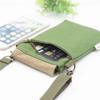 Canvas Women's Coin Purse Shoulder Crossbody Bag Brands 2024 Ladies Handbag Female Phone Wallet Money Pouch Carteira for Girls