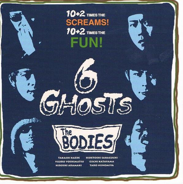 CD BODIES - 6 Ghosts CAS2006 Castle Records 2000 Japan ObiRock Used