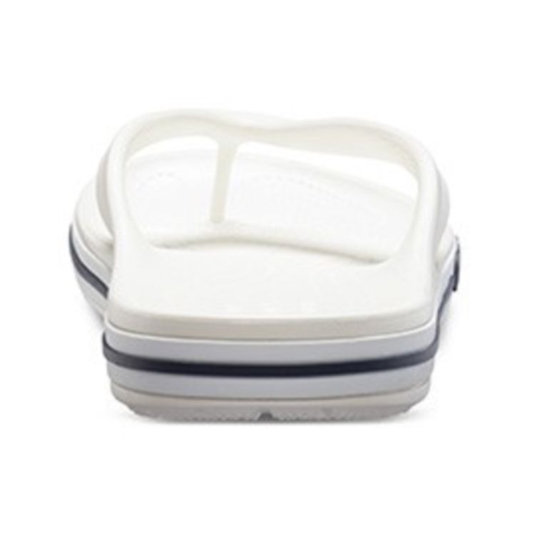 Crocs Bayaband Simple Comfortable Sports Slippers Unisex Slippers White Blue 205393-126