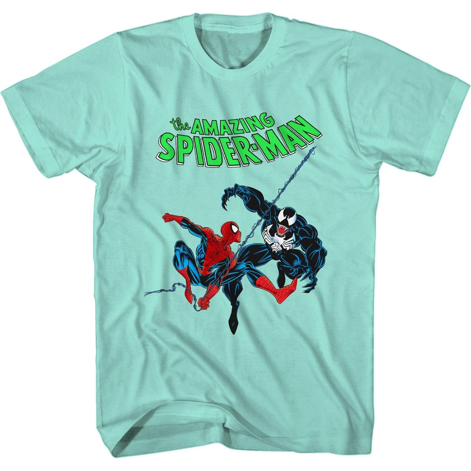 Spider-Man Vs Symbiote Venom 90 s Marvel Comics Children s T-shirt 130