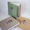 62KD Arch Design Photo Album With 40 Pockets Thick Cardboards Pages Writing Space