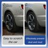 Mud Flaps, Splash Guard, No Drilling Required Mud Guards with Hardware Kits, Front and Rear Side Splash Guards Vehicle Sediment Protection Automotive